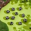 10Pcs 304 Stainless Steel Enamel European Beads STAS-UN0040-13-4