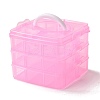 Rectangle Portable PP Plastic Detachable Storage Box CON-D007-02D-2
