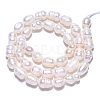 Natural Cultured Freshwater Pearl Beads Strands PEAR-N012-06R-2