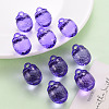 Autumn Theme Transparent Acrylic Pendants TACR-T024-04B-936-7