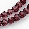 Transparent Glass Bead Strands X-GLAA-G013-8mm-59-3