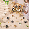 18 Sets 3 Colors Iron Screws FIND-TA0006-28C-6