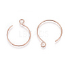 Ion Plating(IP) 304 Stainless Steel Earring Hooks X-STAS-L216-02A-RG-1