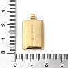 304 Stainless Steel Pendants X-STAS-L022-306G-03-3
