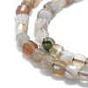 Natural Botswana Agate Beads Strands G-P457-B01-23-2