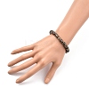 Natural & Synthetic Gemstone Stretch Bracelets X-BJEW-JB05359-4