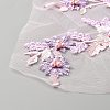 3D Flower Pattern Rayon Embroidery Ornament Accessories DIY-WH0399-52A-3