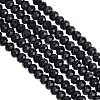 2 Strands Natural Black Tourmaline Beads Strands G-OC0005-30-1