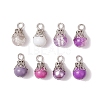 Glass Pendants PALLOY-JF03284-05-1