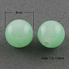 Imitation Jade Glass Beads Strands DGLA-S076-6mm-20-1