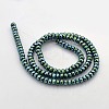 Electroplate Non-magnetic Synthetic Hematite Beads Strands G-J208D-06-2