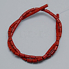 Synthetic Turquoise Beads Strands TURQ-G120-3x5mm-07-2