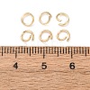 Brass Open Jump Rings KK-G604-08G-17-3