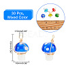 30Pcs Handmade Lampwork Charms FIND-PH0007-96-2