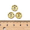 Brass Grade A Crystal Rhinestone Spacer Beads RB-A006-10MM-G-4