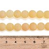 Natural Yellow Calcite Beads Strands GG-CBAA3AB-03-8mm-4