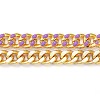 Two Tone Handmade Brass Curb Chains CHC-I035-01G-10-2