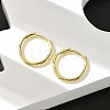 Brass Huggie Hoop Earrings EJEW-K083-29G-3