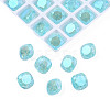 Glass Rhinestone Cabochons MRMJ-N029-02B-02-2