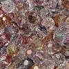 Transparent Colours Glass Round Beads SEED-F006-04A-01-3