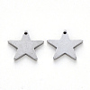 Tarnish Resistant 304 Stainless Steel Charms STAS-N092-67-2