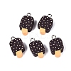 Handmade Polymer Clay Pendants CLAY-Q253-07P-2