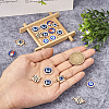 DIY Evil Eye Jewelry Making Finding Kit FIND-TA0002-62-6