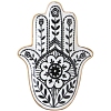 Porcelain Hamsa Hand  Jewelry Tray PW-WG44C07-01-1