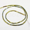 Electroplate Non-magnetic Synthetic Hematite Beads Strands G-J166-4x2mm-07-2