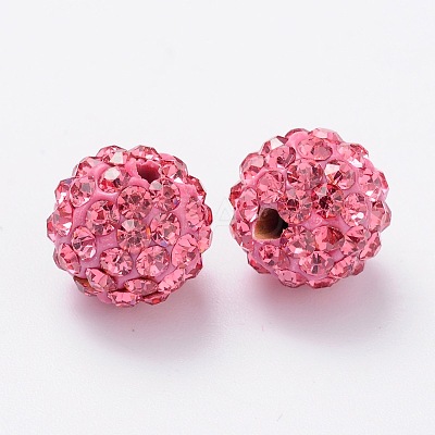 Pave Disco Ball Beads LS-RB-H258-10MM-209-1
