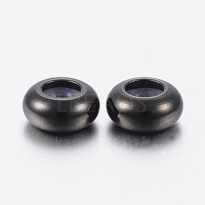 202 Stainless Steel Beads STAS-F148-8mm-07B-1