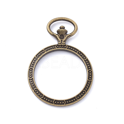 Zinc Alloy Big Pendants PALLOY-D580-15AB-1