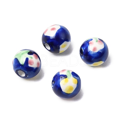 Handmade Porcelain Beads PORC-A034-02D-1