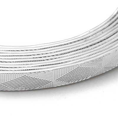 Textured Aluminum Wire AW-R008-2m-01-1