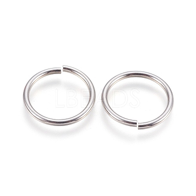 Tarnish Resistant 304 Stainless Steel Saw Cut Open Jump Rings STAS-P212-25P-03-1