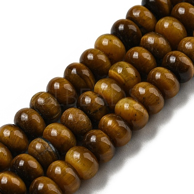 Natural Tiger Eye Beads Strands G-K343-B02-01-1