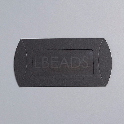 Kraft Paper Pillow Candy Box LS-CON-WH0070-97A-01-1