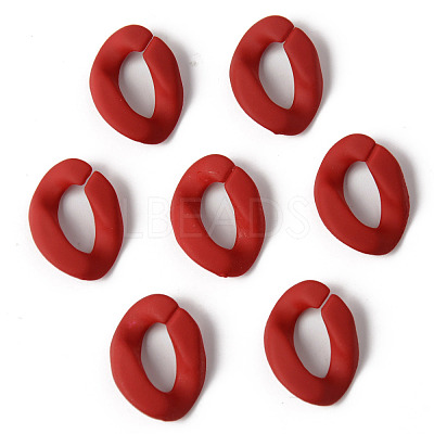 Rubberized Style Acrylic Linking Rings OACR-N011-002A-03-1