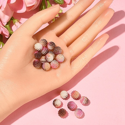 50Pcs Imitation Pearl Acrylic Beads OACR-YW0001-11C-1