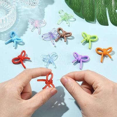 50Pcs Transparent Acrylic Beads TACR-FS0001-71-1