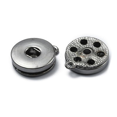 Alloy Hang Snap Base Pendant FIND-WH0110-280B-1