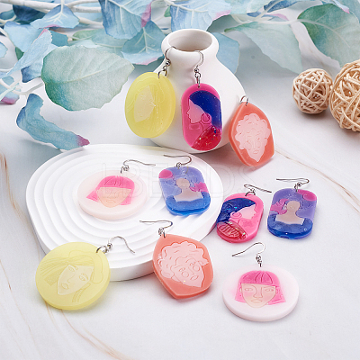 110Pcs Food Grade Pendant Silicone Molds DIY-CW0001-26-1