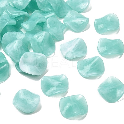 Opaque Acrylic Imitation Gemstone Beads OACR-G061-01D-1