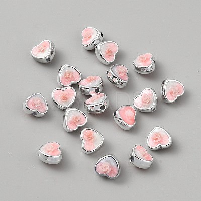 Opaque Acrylic Beads OACR-TAC0015-08B-1