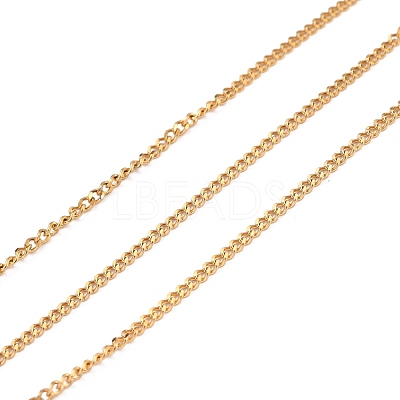 304 Stainless Steel Curb Chains CHS-D033-02G-02-1