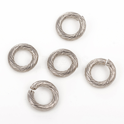Tarnish Resistant 304 Stainless Steel Open Jump Rings STAS-G224-23P-05-1