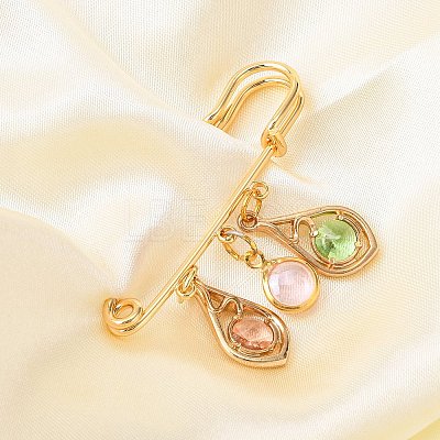 Iron Brooch Findings KK-S345-025-1-1