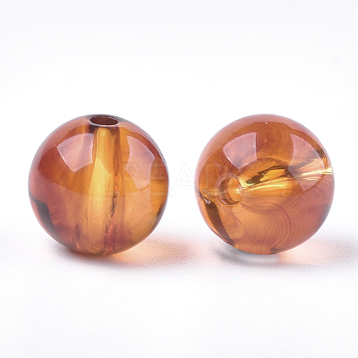 Acrylic Beads OACR-S029-059E-1