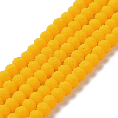 Glass Beads Strands EGLA-A034-P2mm-MD04-1