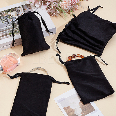 Velvet Jewelry Pouches Bags TP-WH0012-06C-1